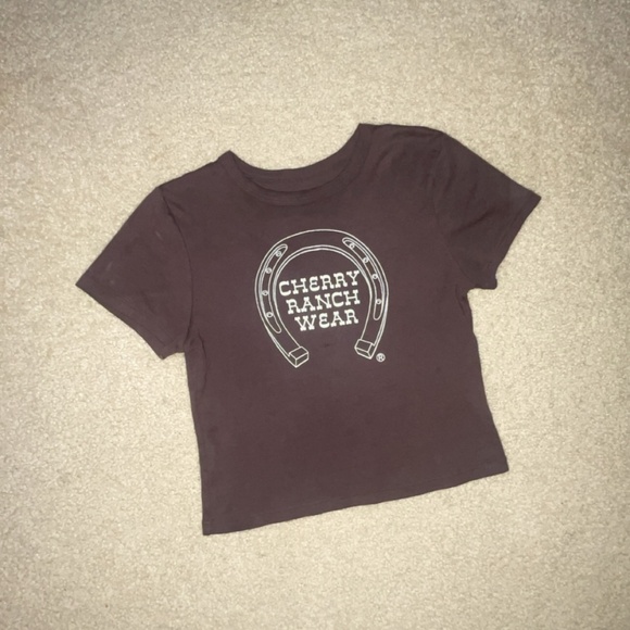 Cherry LA cropped baby tee size small - Picture 1 of 13